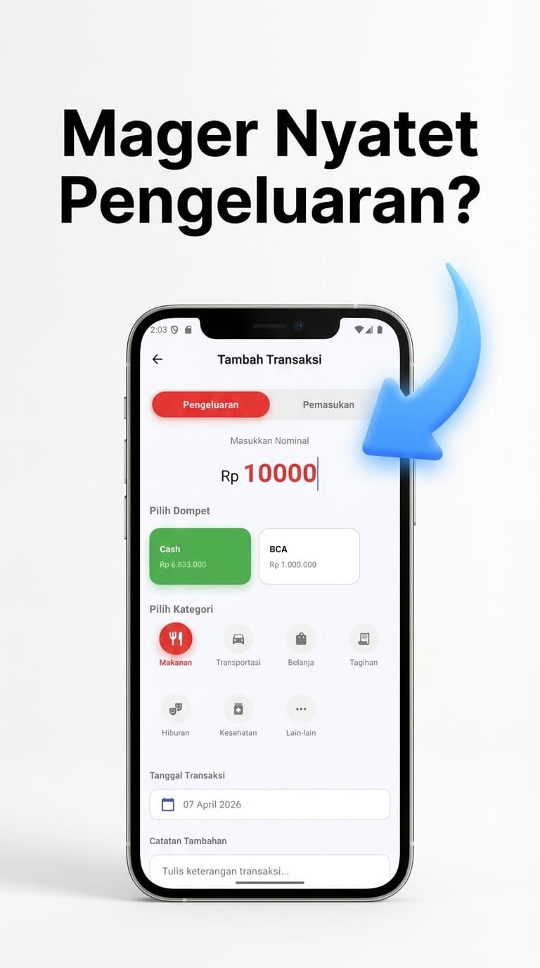 Keuanganku – Personal Finance Management App screenshot 3 - Dimas Febriyanto Portfolio