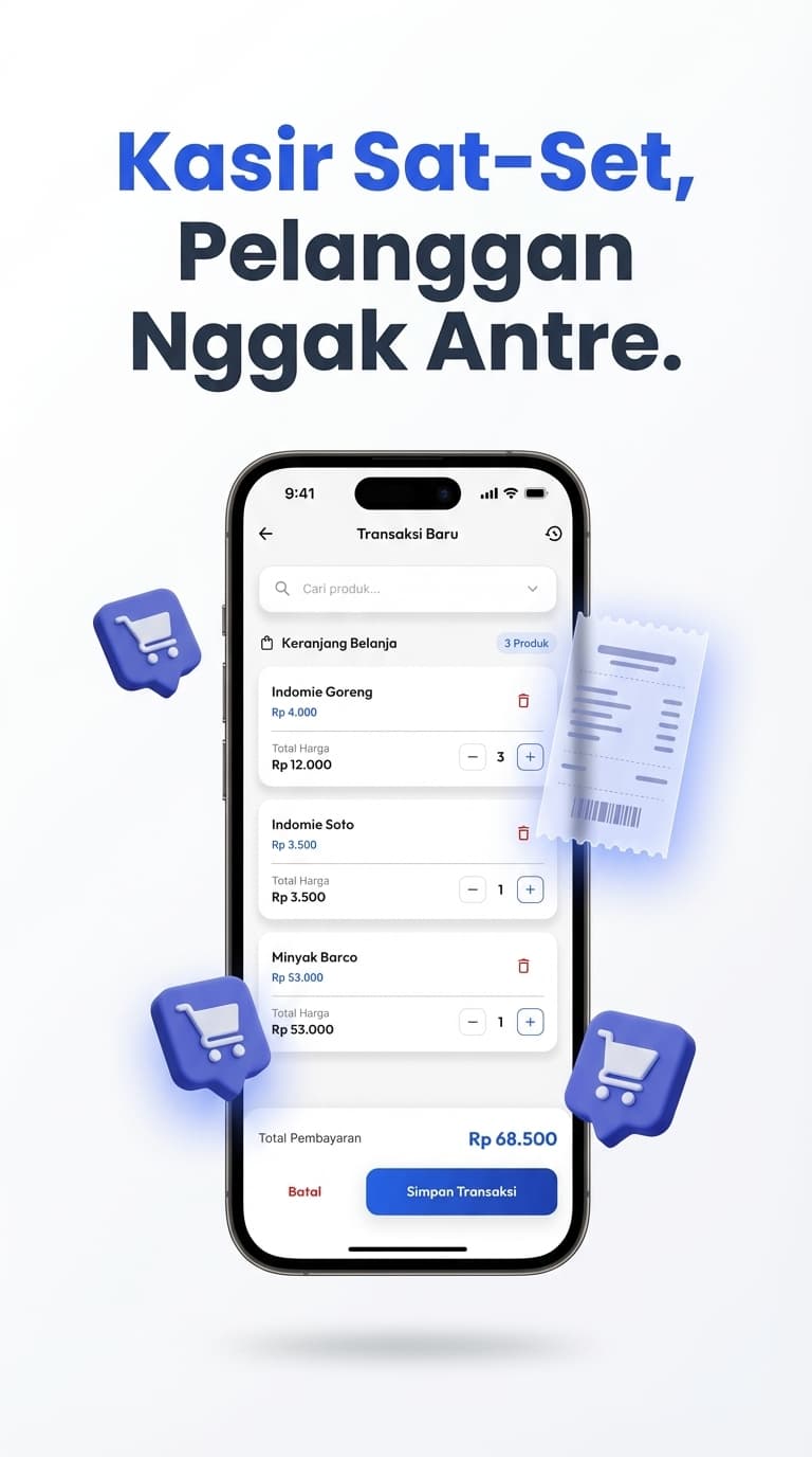 Warung Digital – Digital Grocery Store Management Application screenshot 3 - Dimas Febriyanto Portfolio