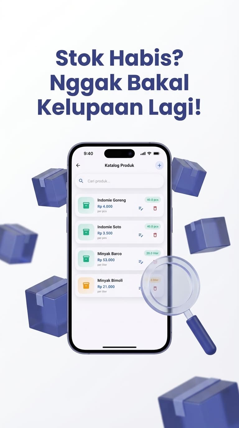 Warung Digital – Digital Grocery Store Management Application screenshot 4 - Dimas Febriyanto Portfolio