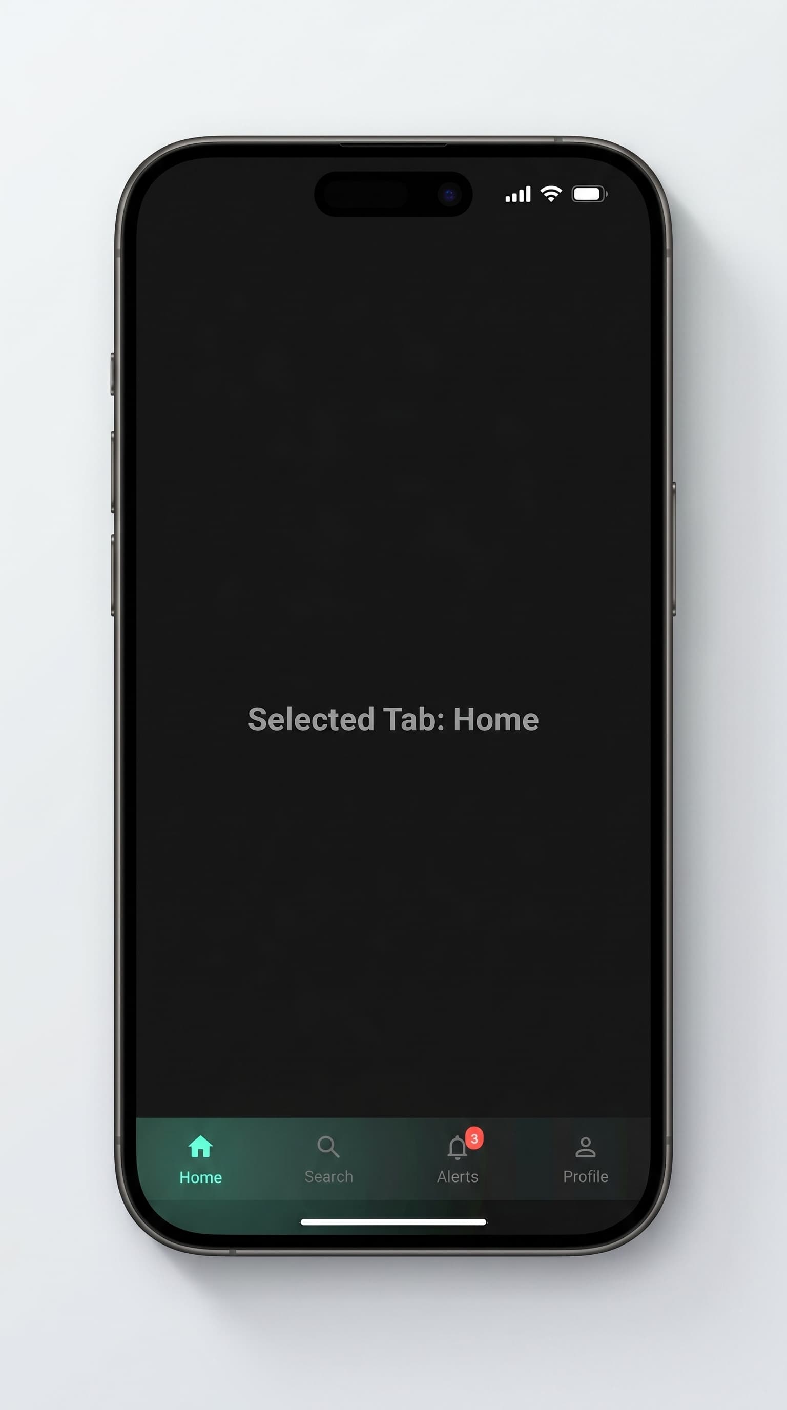 Bottom Navigatior Bar Kit - Library Flutter screenshot 1 - Dimas Febriyanto Portfolio