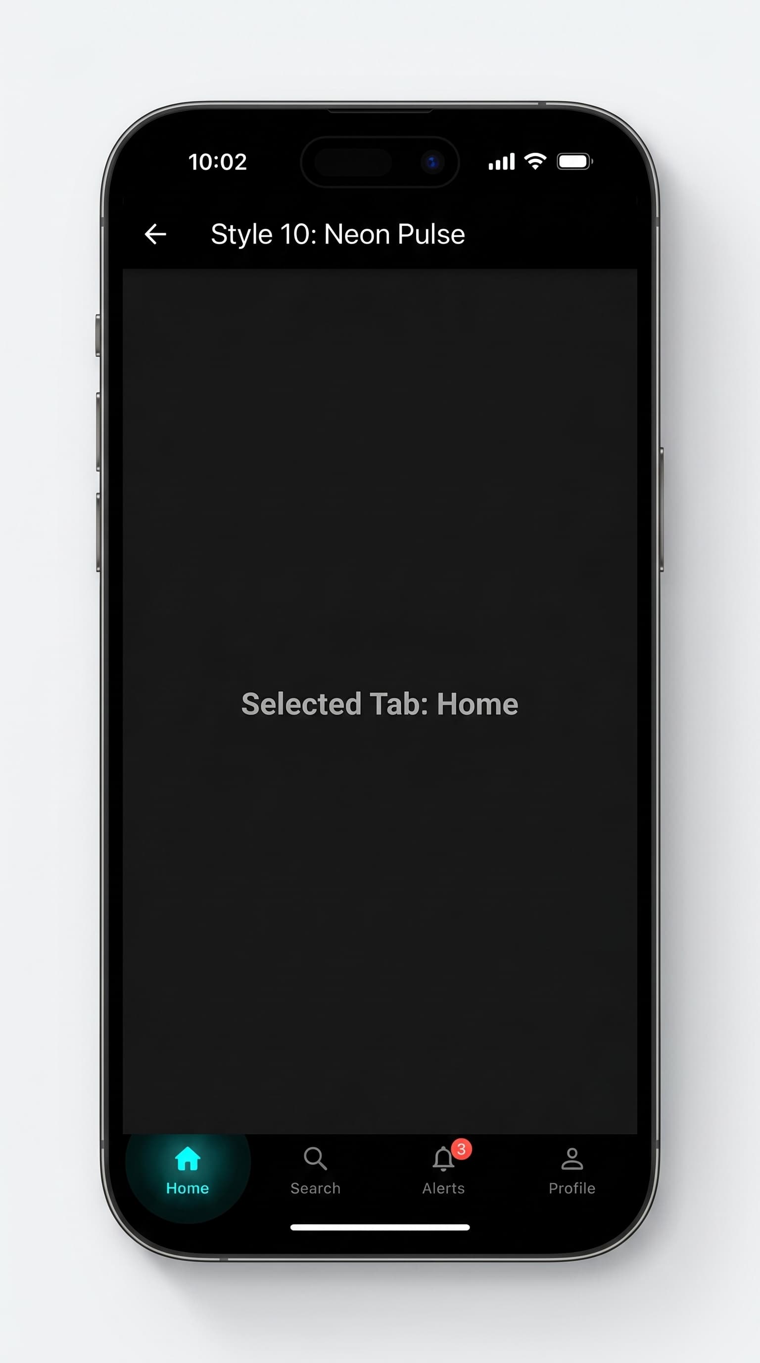 Bottom Navigatior Bar Kit - Library Flutter screenshot 2 - Dimas Febriyanto Portfolio